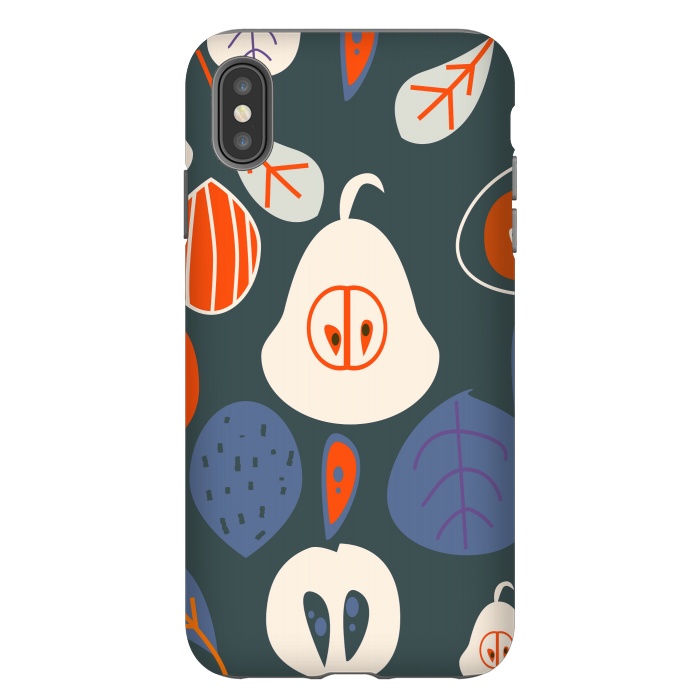 iPhone Xs Max StrongFit Modern fruits by CocoDes