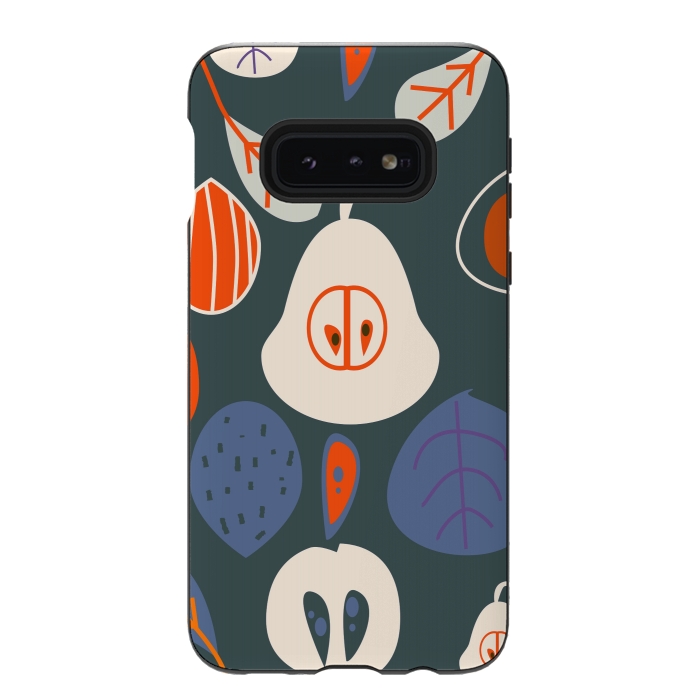 Galaxy S10e StrongFit Modern fruits by CocoDes