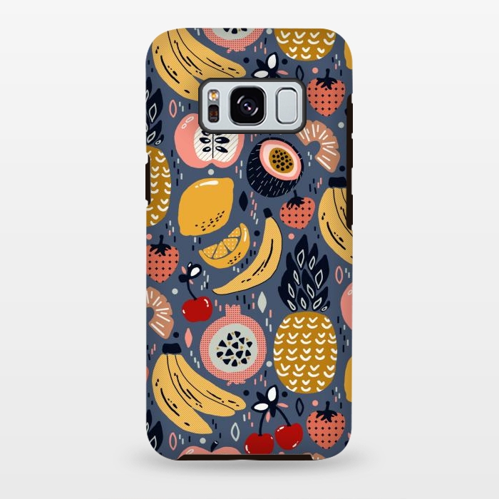 Galaxy S8 plus StrongFit Winter Funky Fruit  by Tigatiga