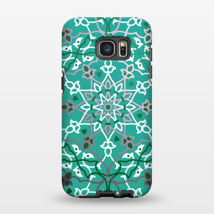Galaxy S7 EDGE StrongFit Mandala Inspiration by Bledi