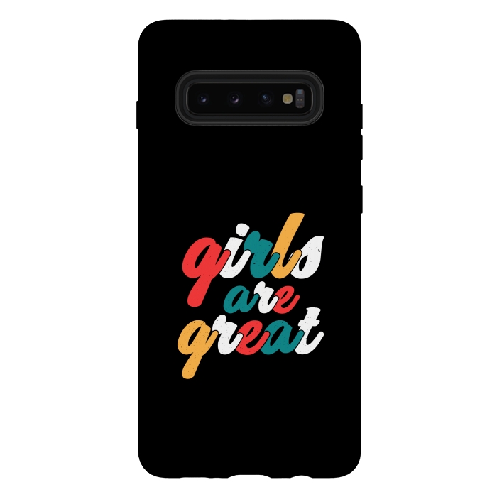 Galaxy S10 plus StrongFit girls are great by TMSarts