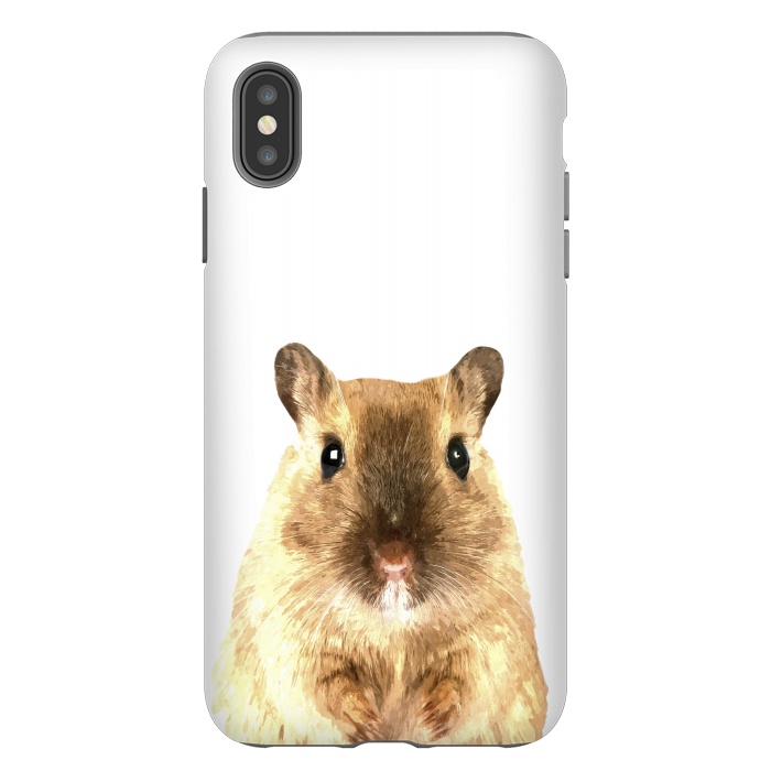 iPhone Xs Max StrongFit Hamster Portrait by Alemi
