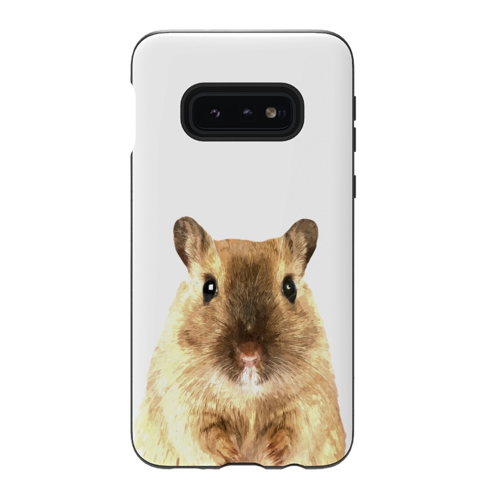 Galaxy S10e StrongFit Hamster Portrait by Alemi