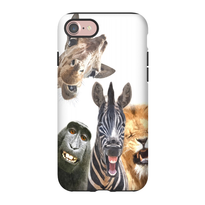 iPhone 7 StrongFit Jungle Animal Friends  by Alemi