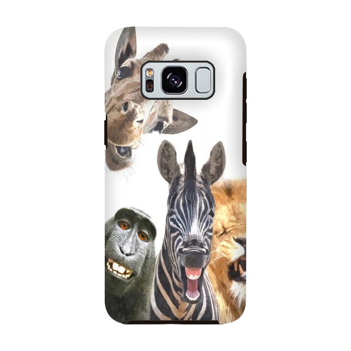 Galaxy S8 StrongFit Jungle Animal Friends  by Alemi