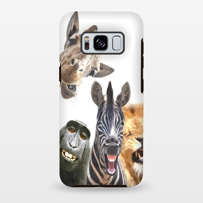 Galaxy S8 plus StrongFit Jungle Animal Friends  by Alemi