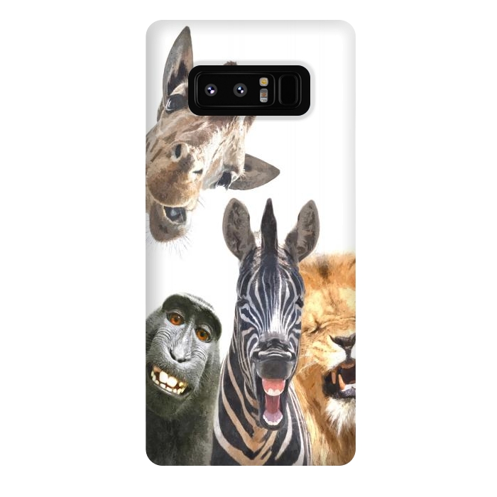 Galaxy Note 8 StrongFit Jungle Animal Friends  by Alemi
