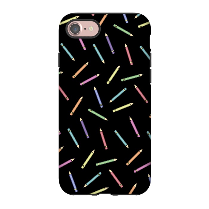 iPhone 7 StrongFit Pencil pattern by Laura Nagel
