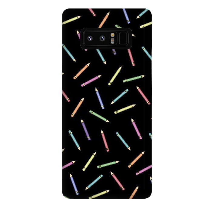 Galaxy Note 8 StrongFit Pencil pattern by Laura Nagel