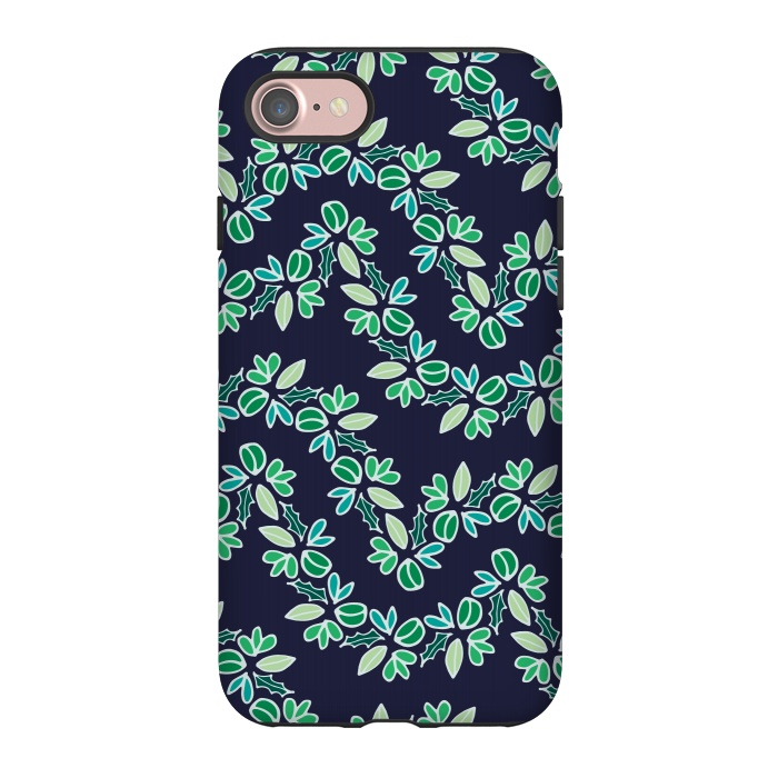 iPhone 7 StrongFit Lush Leaves by Shelley Schmidt