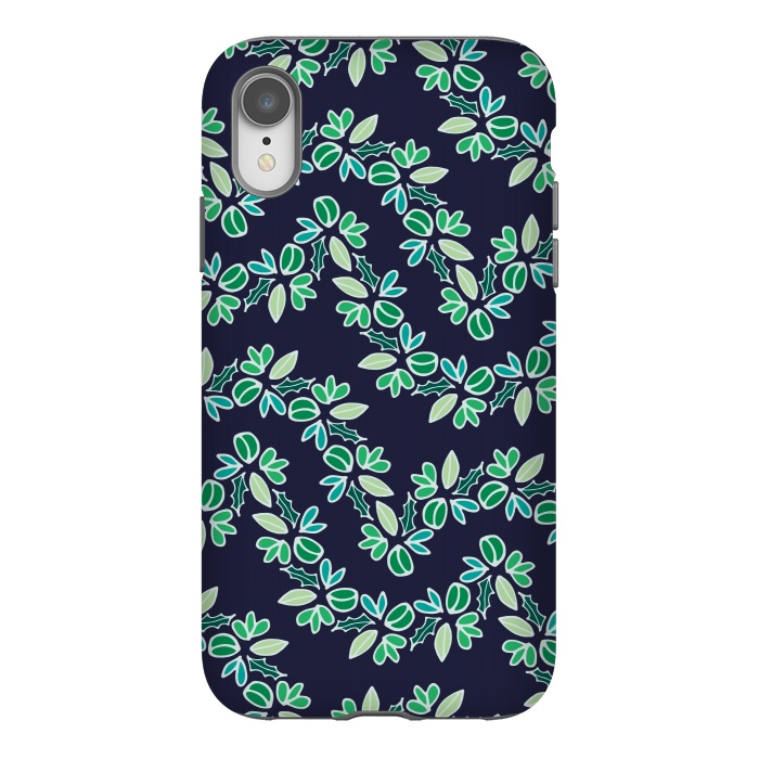 iPhone Xr StrongFit Lush Leaves by Shelley Schmidt