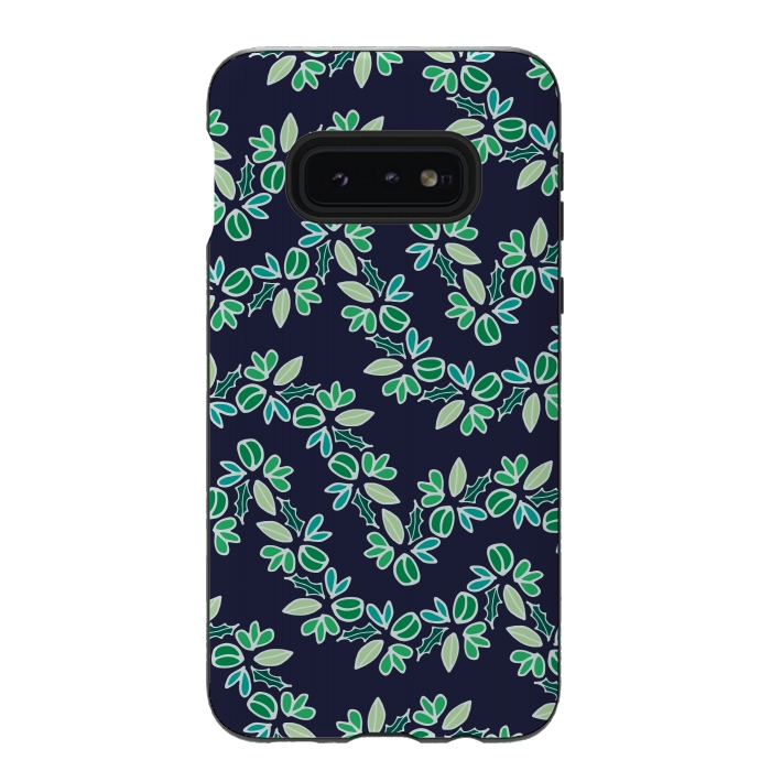 Galaxy S10e StrongFit Lush Leaves by Shelley Schmidt