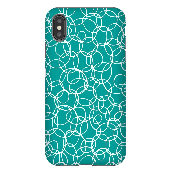 iPhone Xs Max StrongFit Bountiful Bubbles by Shelley Schmidt