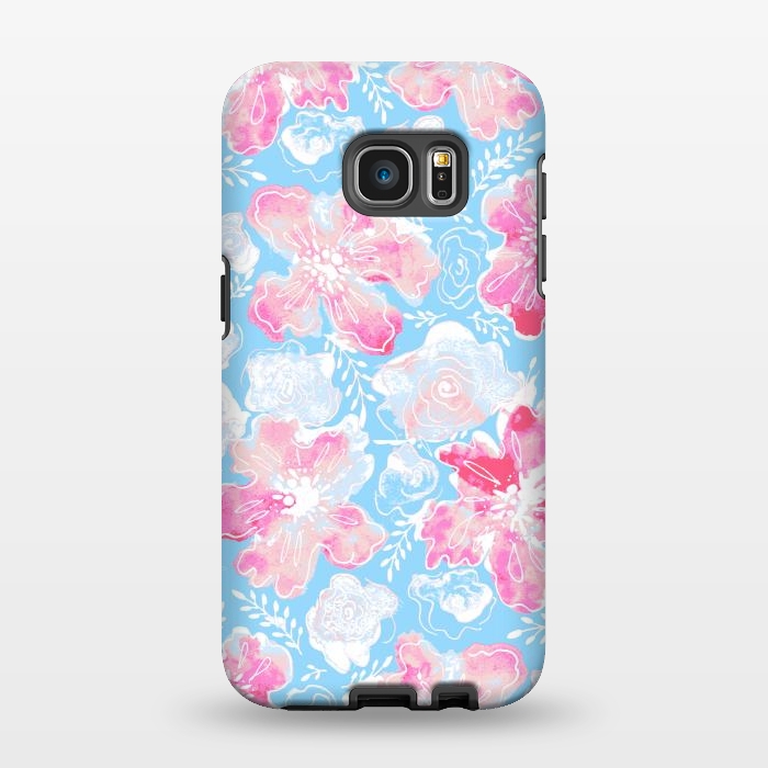 Galaxy S7 EDGE StrongFit Be Lovely by Rose Halsey