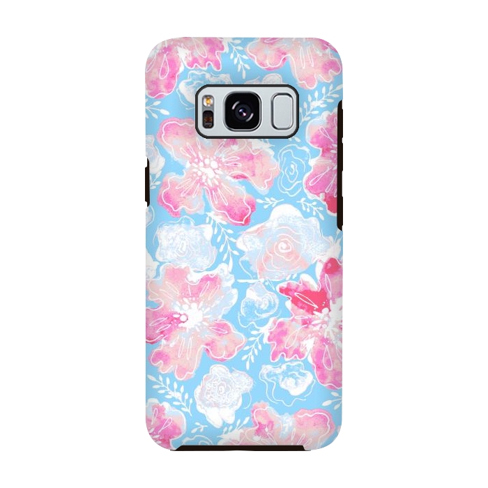 Galaxy S8 StrongFit Be Lovely by Rose Halsey