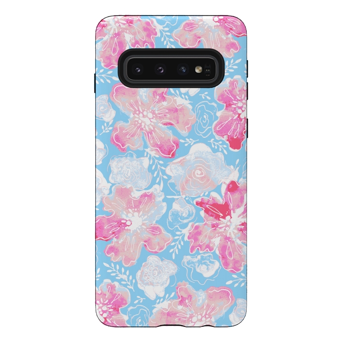 Galaxy S10 StrongFit Be Lovely by Rose Halsey