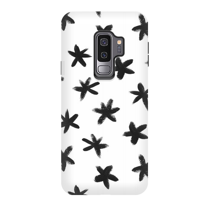 Galaxy S9 plus StrongFit Starry Eyed Brushstroke by Shelley Schmidt