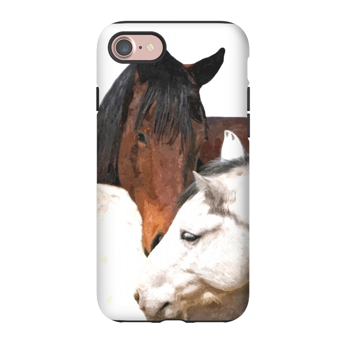 iPhone 7 StrongFit Horses in Love by Alemi