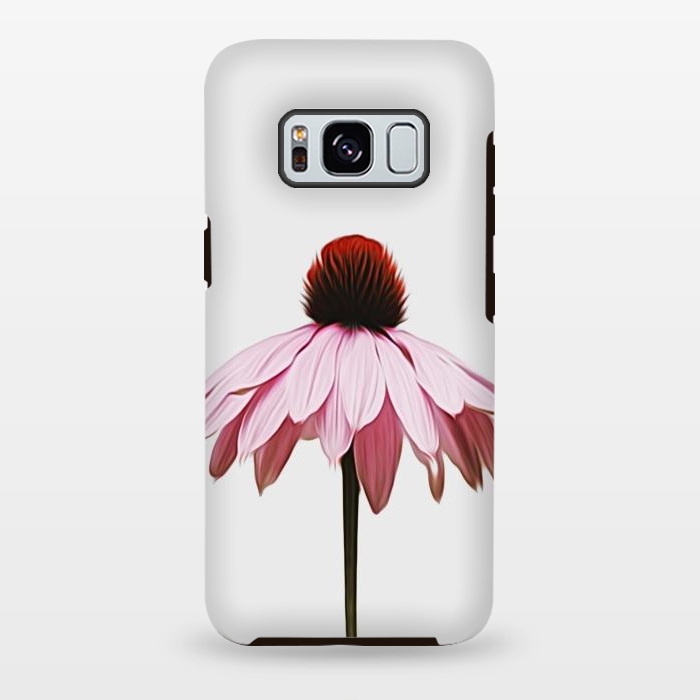 Galaxy S8 plus StrongFit Daisy Single Flower by Alemi