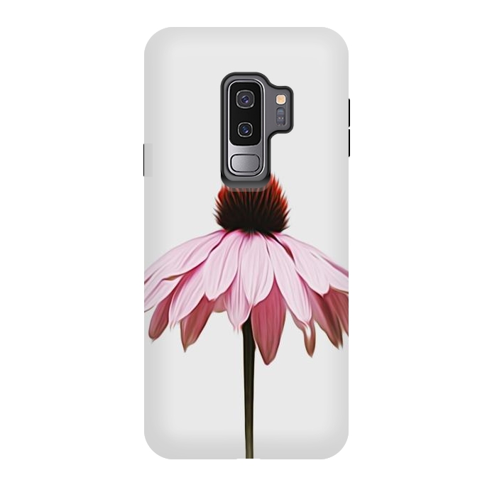 Galaxy S9 plus StrongFit Daisy Single Flower by Alemi