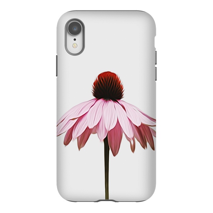 iPhone Xr StrongFit Daisy Single Flower by Alemi