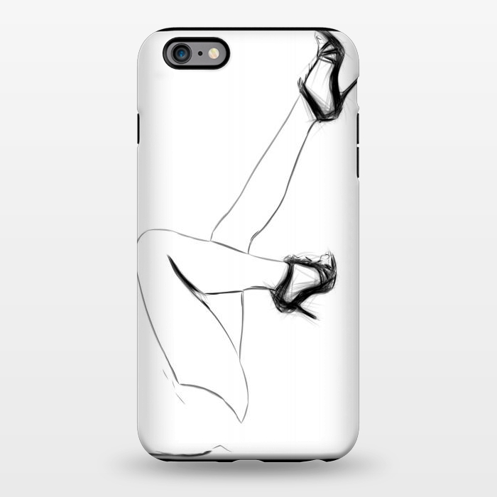 iPhone 6/6s plus StrongFit Legs Drawing Minimal Illustration by Alemi