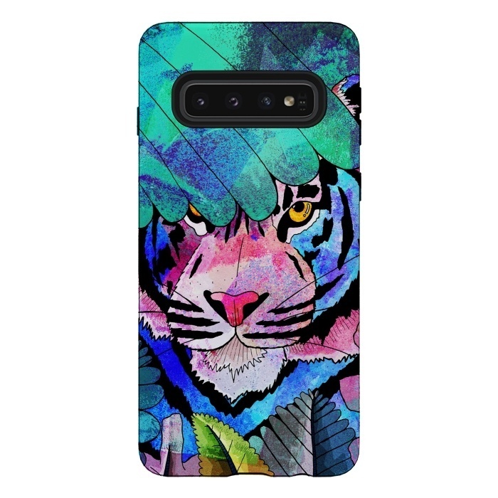 Galaxy S10 StrongFit Jungle Hunter by Steve Wade (Swade)