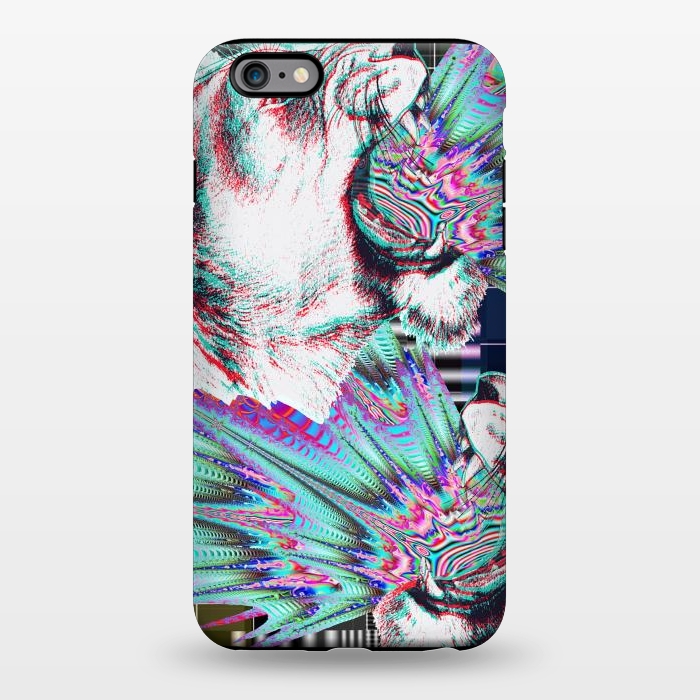 iPhone 6/6s plus StrongFit Psychedelic colors tiger roar by Oana 