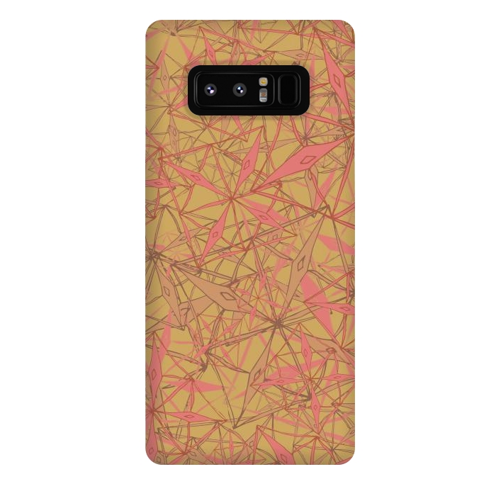 Galaxy Note 8 StrongFit Summer Geometric by Lotti Brown