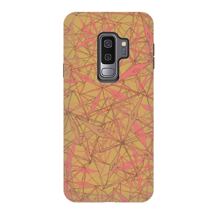 Galaxy S9 plus StrongFit Summer Geometric by Lotti Brown