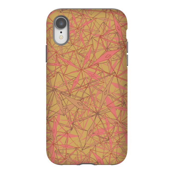 iPhone Xr StrongFit Summer Geometric by Lotti Brown
