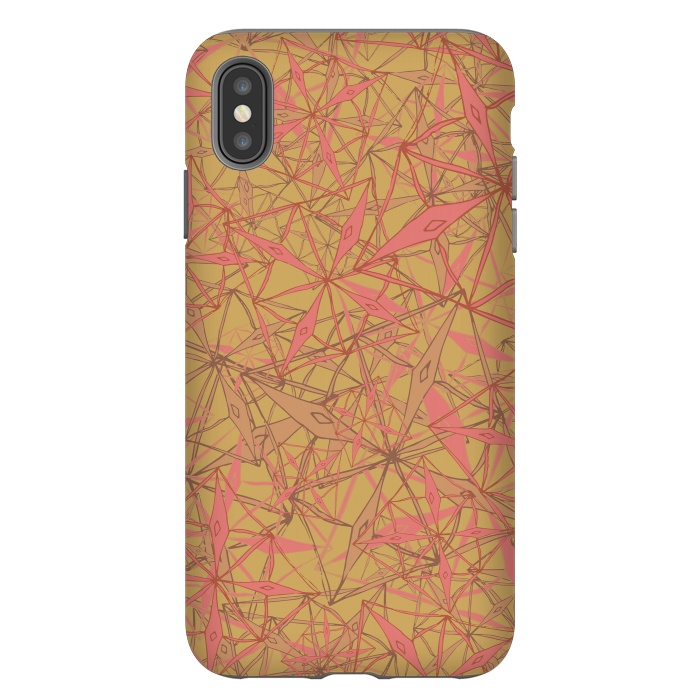 iPhone Xs Max StrongFit Summer Geometric by Lotti Brown