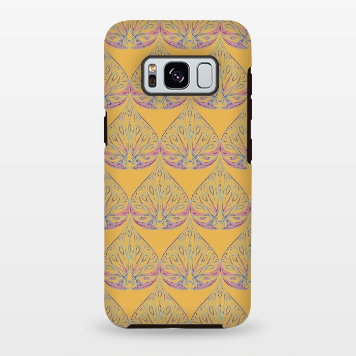 Galaxy S8 plus StrongFit Art Deco - Yellow by Lotti Brown