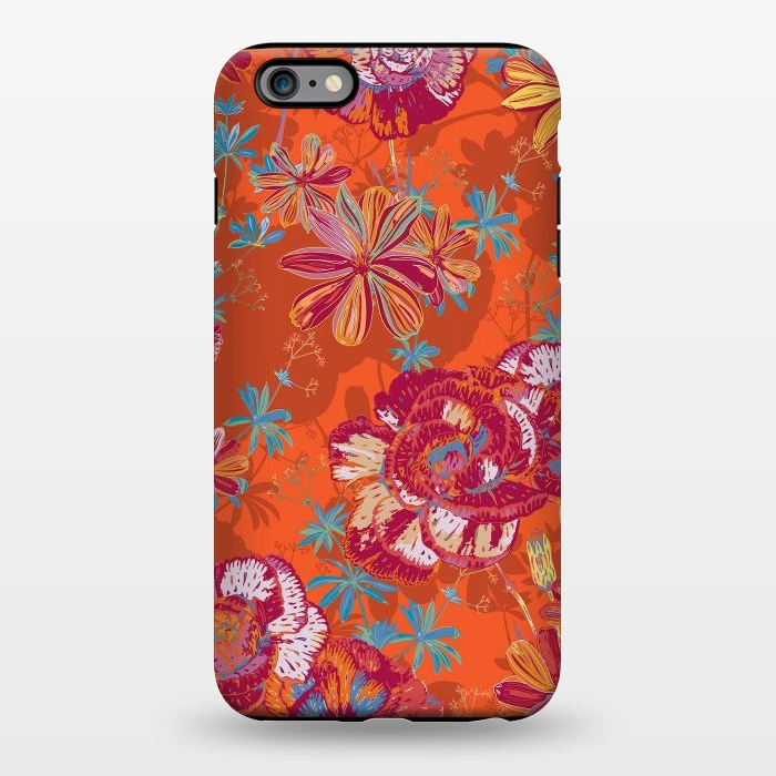 iPhone 6/6s plus StrongFit Carnation Carnival by Lotti Brown