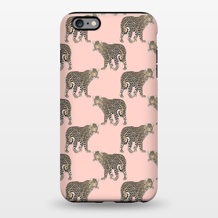 iPhone 6/6s plus StrongFit Trendy Chic leopard animal pattern by InovArts