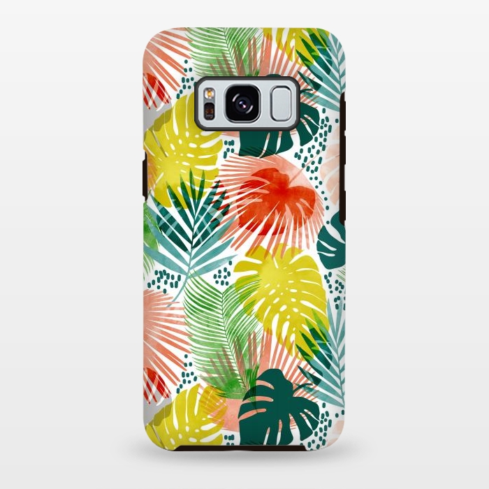 Galaxy S8 plus StrongFit Tropical Garden by Uma Prabhakar Gokhale