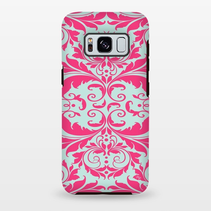 Galaxy S8 plus StrongFit Pink Baroque by Martina