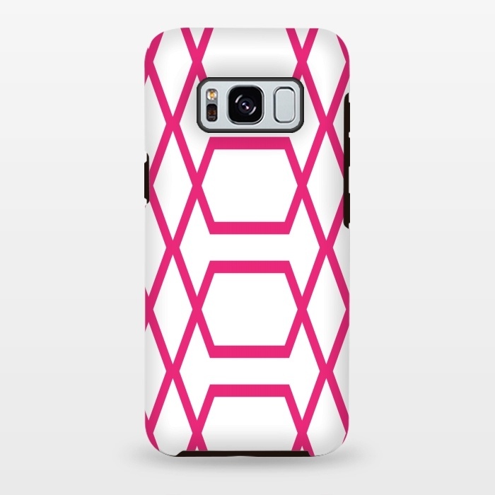 Galaxy S8 plus StrongFit Pink Graphic by Martina
