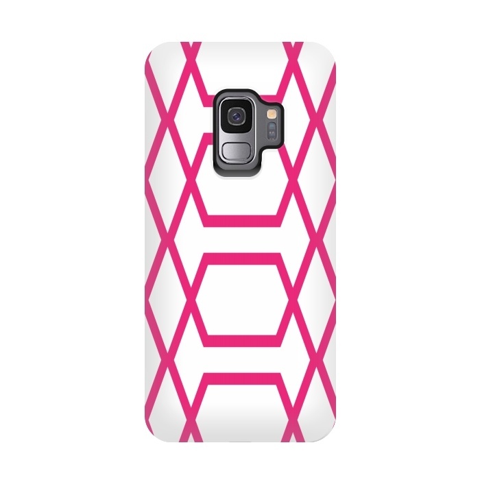 Galaxy S9 StrongFit Pink Graphic by Martina