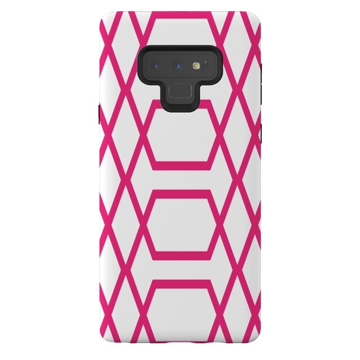 Galaxy Note 9 StrongFit Pink Graphic by Martina