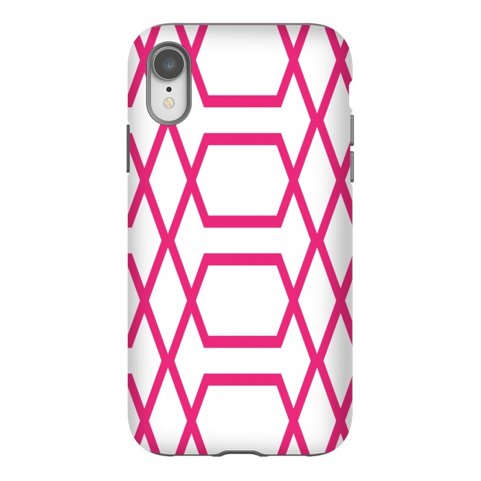 iPhone Xr StrongFit Pink Graphic by Martina