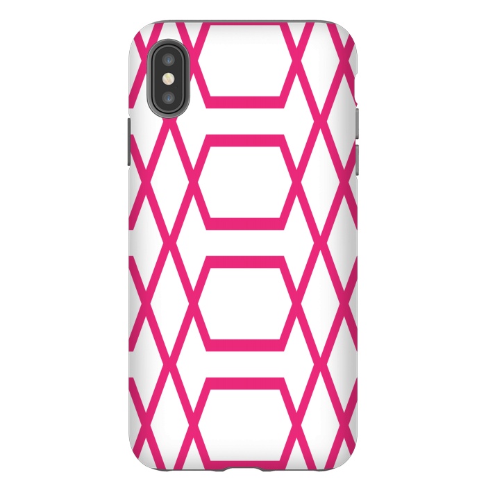 iPhone Xs Max StrongFit Pink Graphic by Martina
