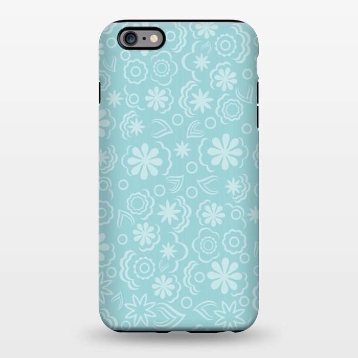 iPhone 6/6s plus StrongFit Blue Lace by Martina
