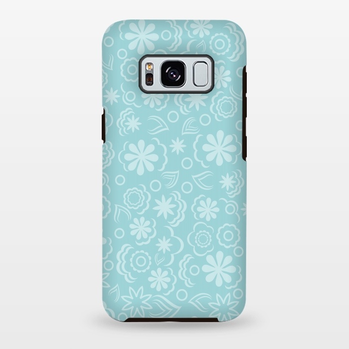 Galaxy S8 plus StrongFit Blue Lace by Martina