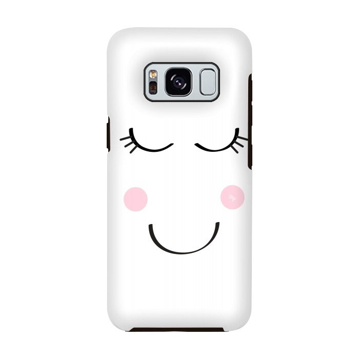Galaxy S8 StrongFit Cute smile by Martina