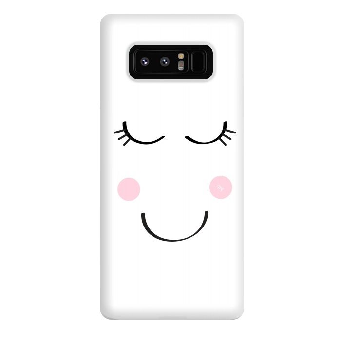 Galaxy Note 8 StrongFit Cute smile by Martina