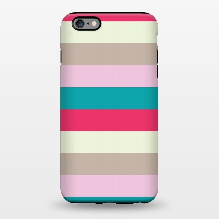 iPhone 6/6s plus StrongFit Bold feminine stripes by Martina