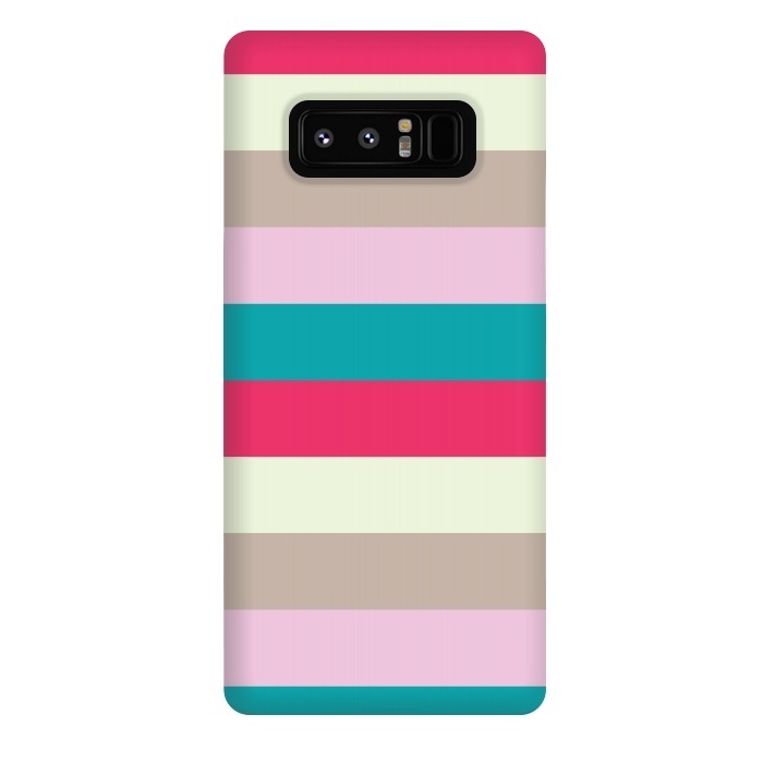 Galaxy Note 8 StrongFit Bold feminine stripes by Martina