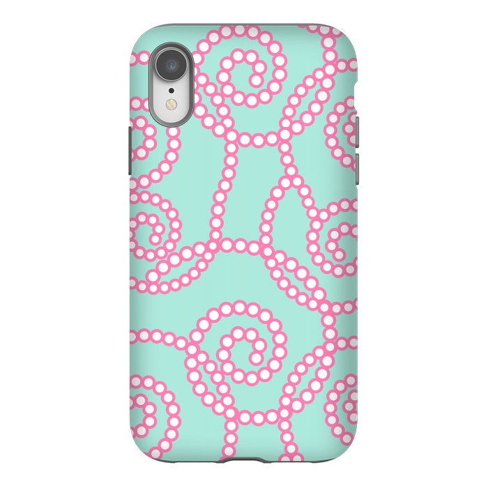 iPhone Xr StrongFit Girly swirls by Martina