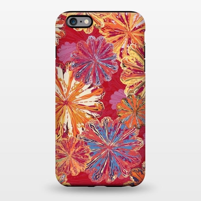 iPhone 6/6s plus StrongFit Poppytops Carnival by Lotti Brown